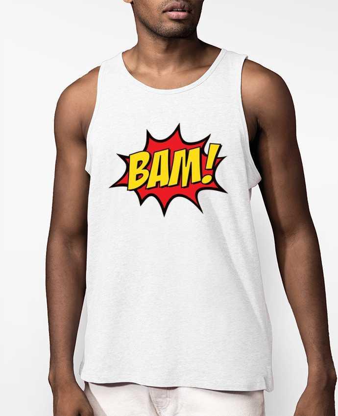 Débardeur Homme Bio BAM ! Par Freeyourshirt.com