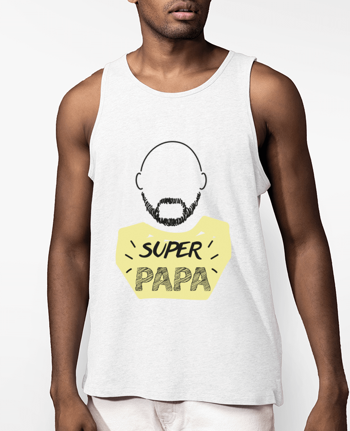 Débardeur Homme SUPER PAPA / LOVELY DAD Par IDÉ'IN
