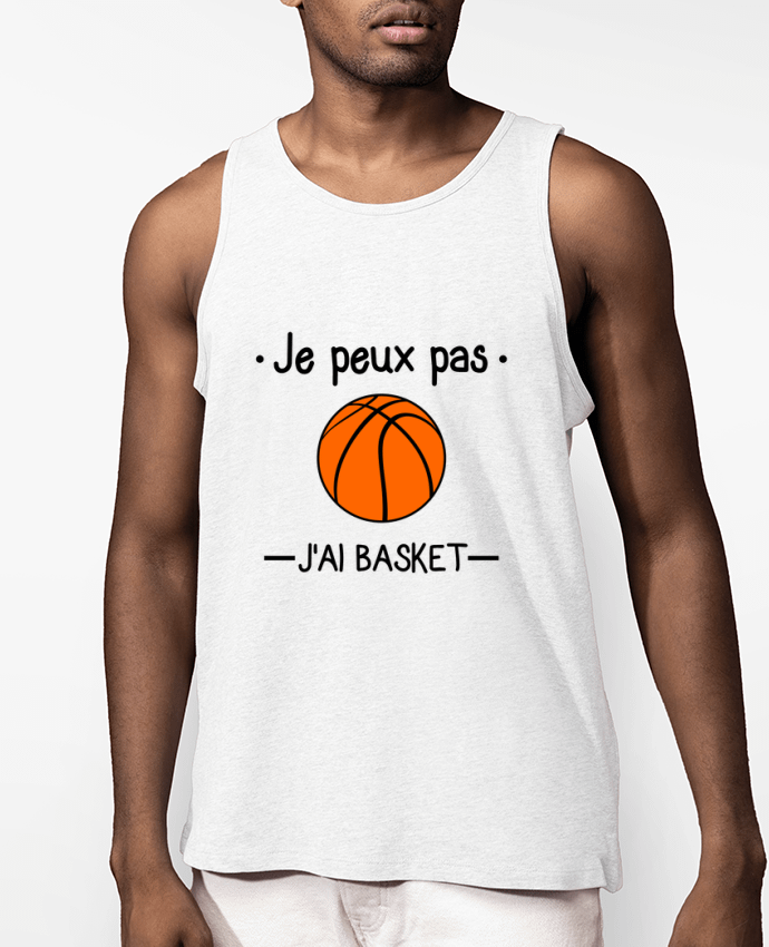 Débardeur Homme Je peux pas j'ai basket,basketball,basket-ball Par Benichan