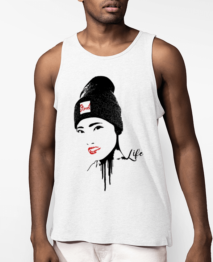 Débardeur Homme Geisha Par Graff4Art