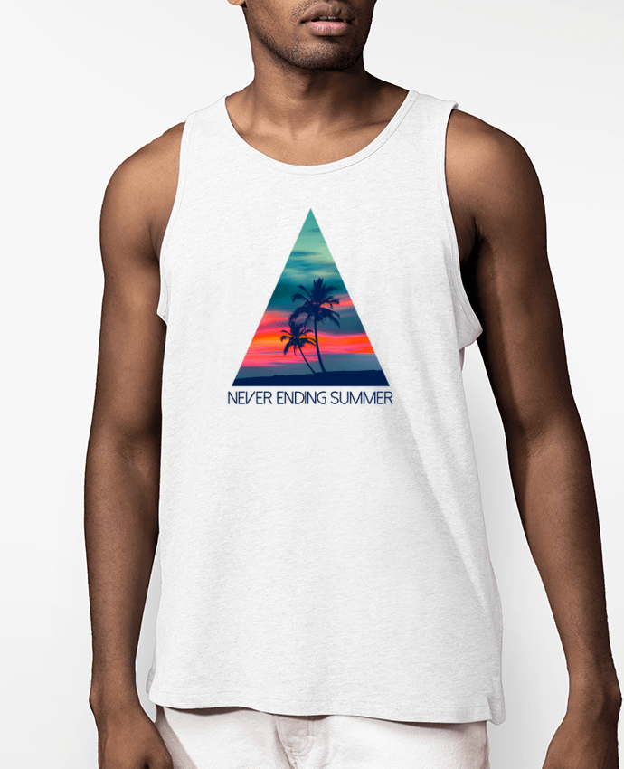 Débardeur Homme Never ending summer Par justsayin