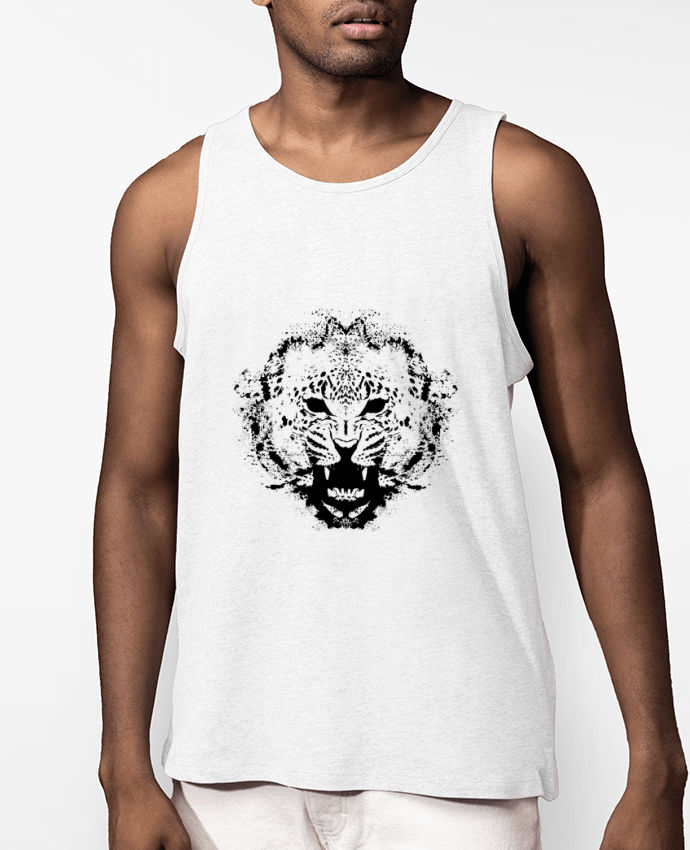 Débardeur Homme leopard Par Graff4Art