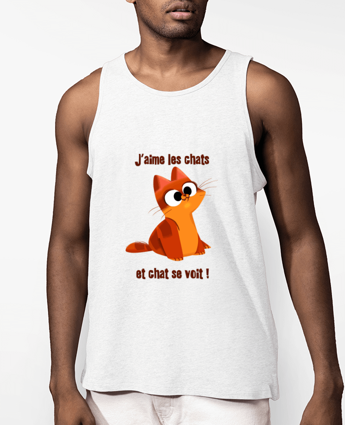 Débardeur Homme Chaton Par emotionstudio