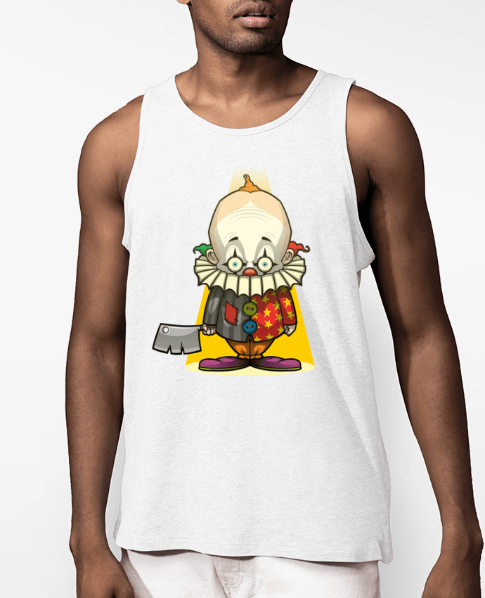 Débardeur Homme Bio Choppy Clown Par SirCostas