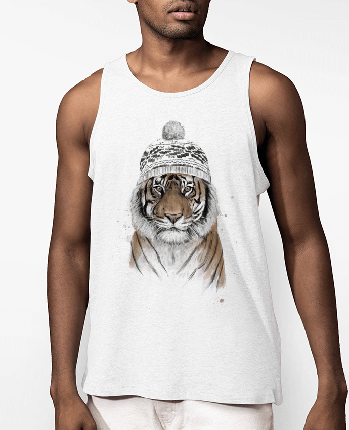Débardeur Homme Bio Siberian tiger Par Balàzs Solti