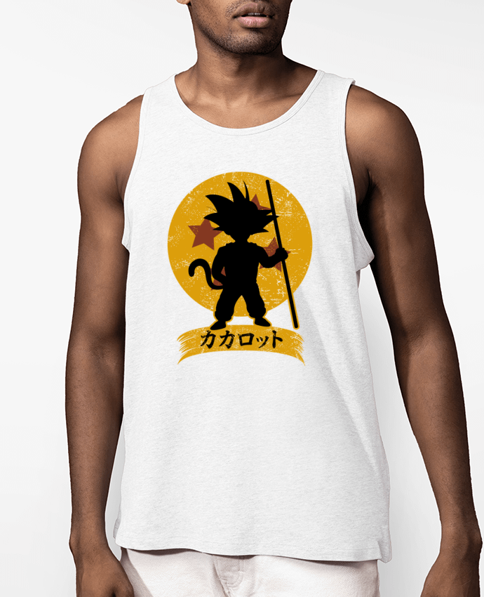 Débardeur Homme Bio Kakarrot Crest Par Kempo24