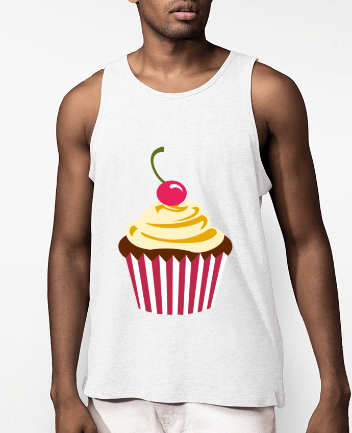 Débardeur Homme Bio Cupcake Par Crazy-Patisserie.com