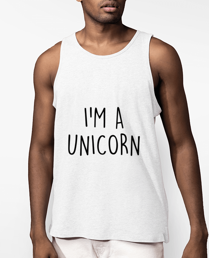 Débardeur Homme I'm a unicorn Par Bichette