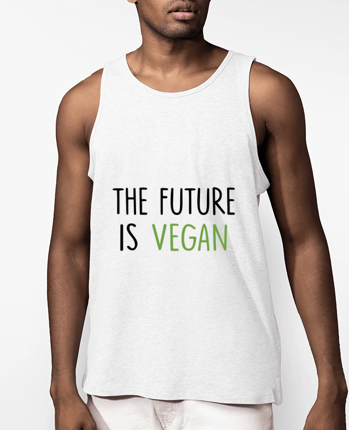 Débardeur Homme The future is vegan Par Bichette