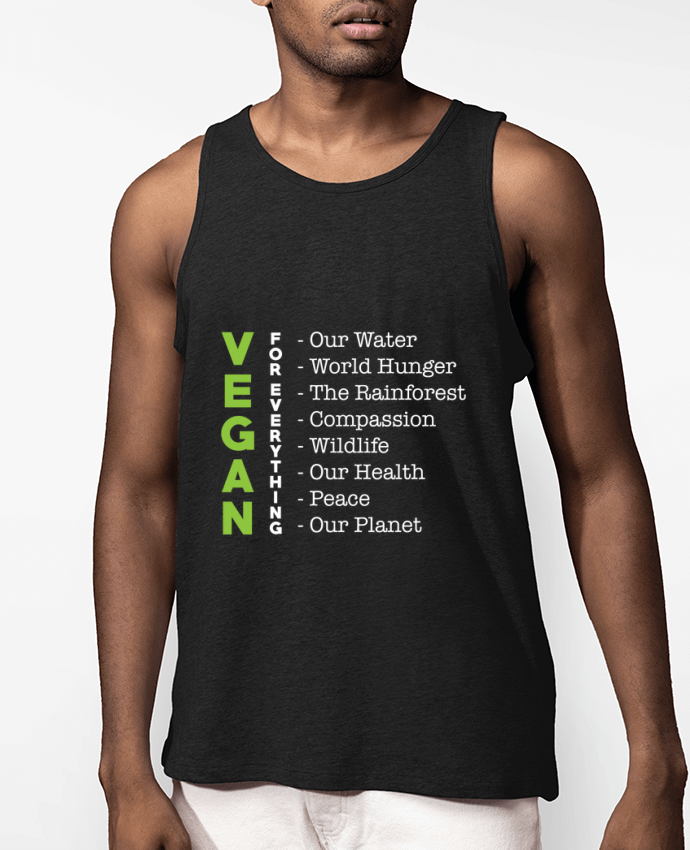 Débardeur Homme Vegan for everything Par Bichette