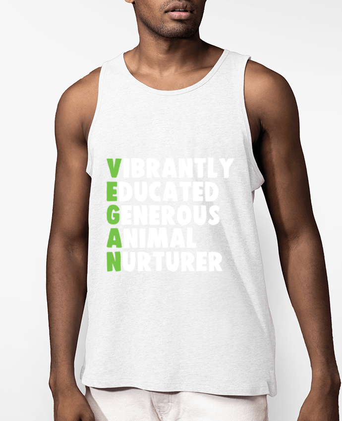 Débardeur Homme Vegan vibrantly Par Bichette