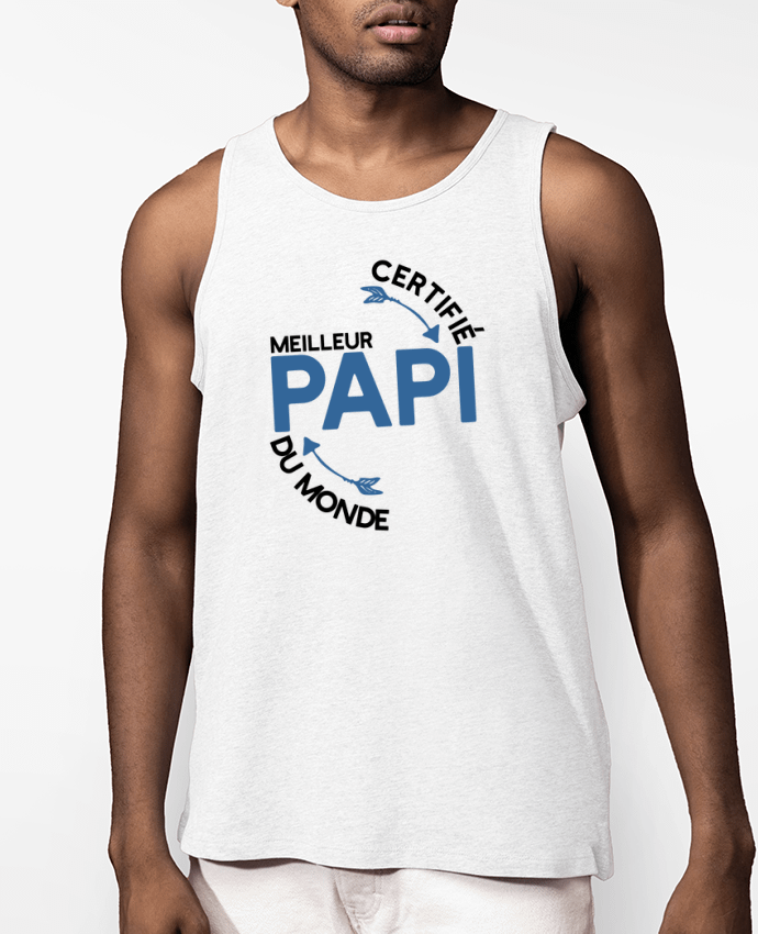 Débardeur Homme Certifié meilleur papi cadeau Par Original t-shirt