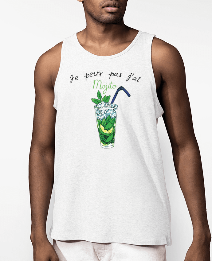 Débardeur Homme Je peux pas j'ai Mojito Par tunetoo