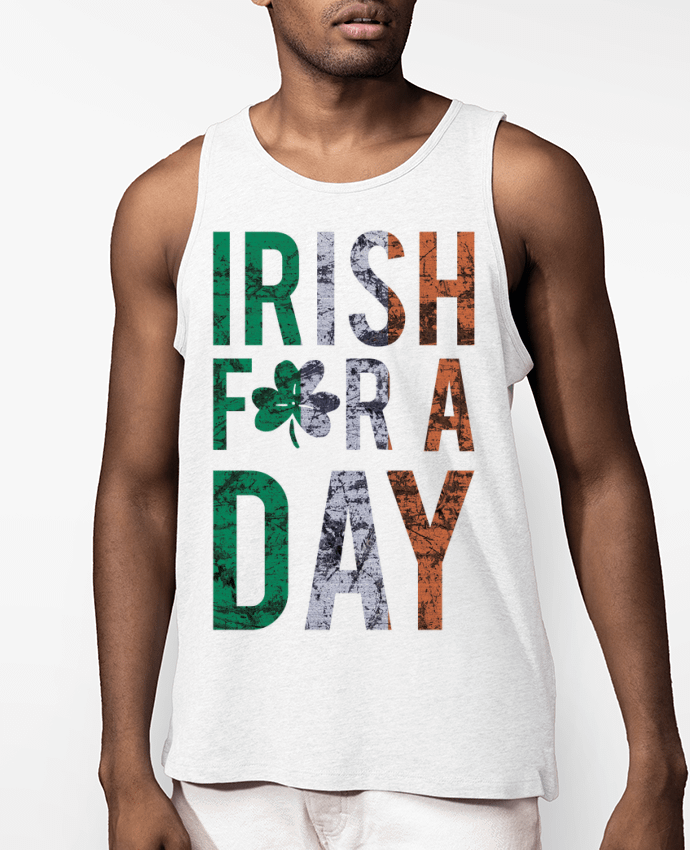 Débardeur Homme Irish for a day Par tunetoo