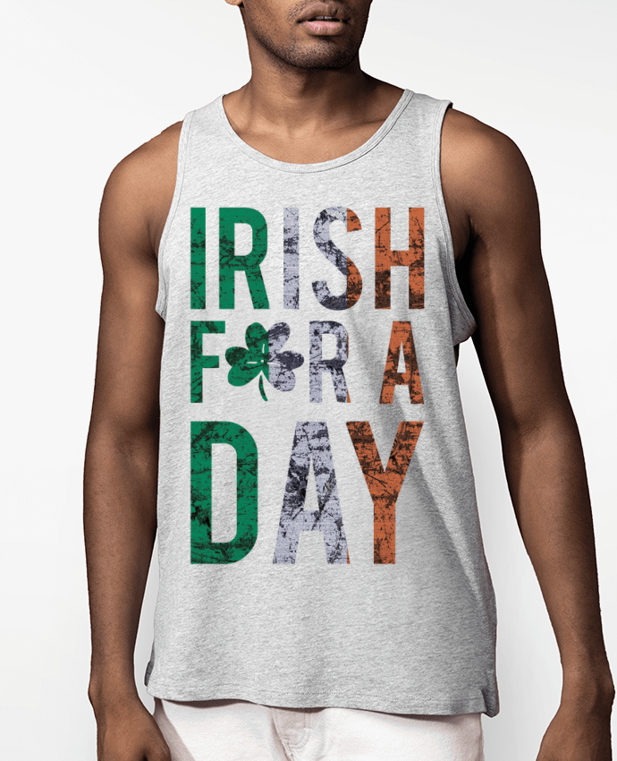 Débardeur Homme Irish for a day Par tunetoo