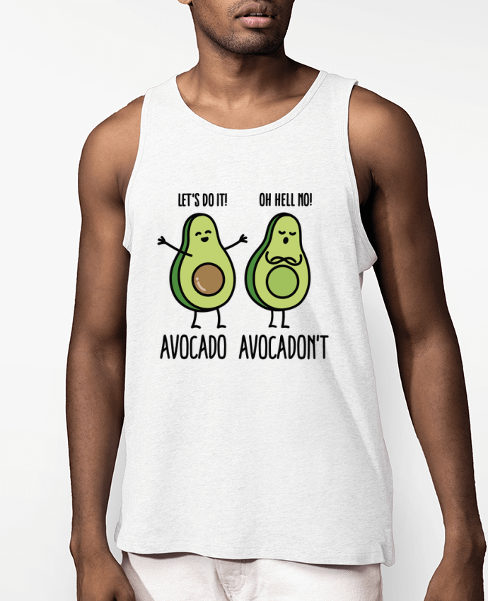 Débardeur Homme Avocado avocadont Par LaundryFactory