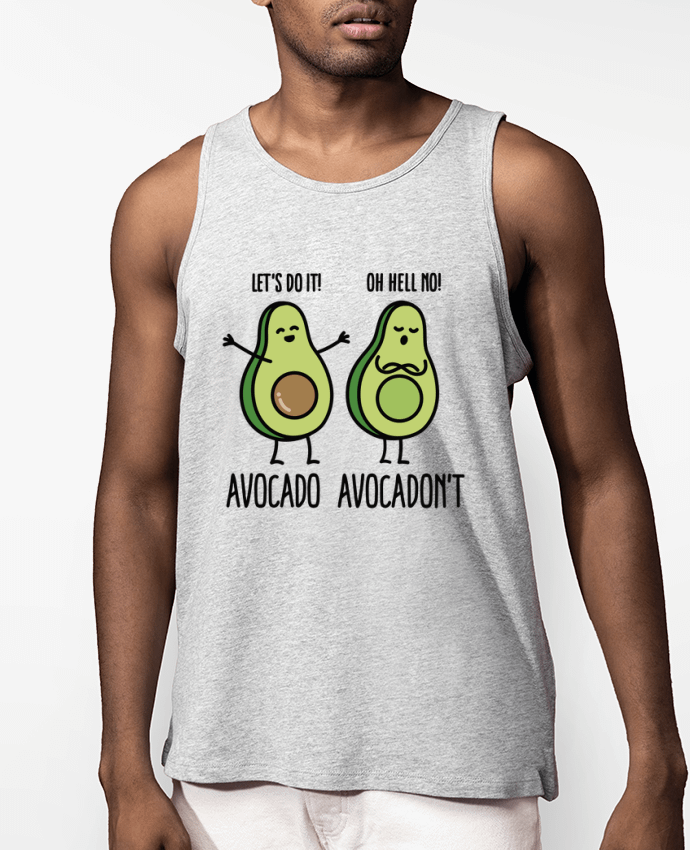 Débardeur Homme Avocado avocadont Par LaundryFactory