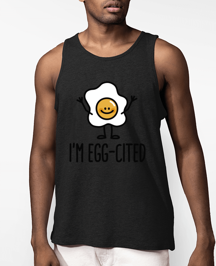 Débardeur Homme I'm egg-cited Par LaundryFactory