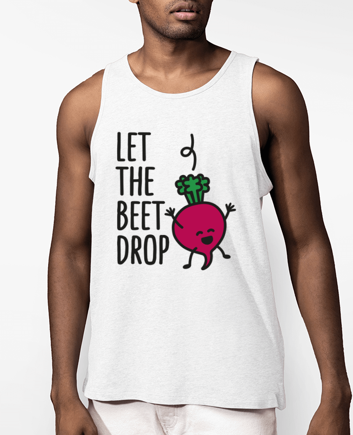 Débardeur Homme Let the beet drop Par LaundryFactory