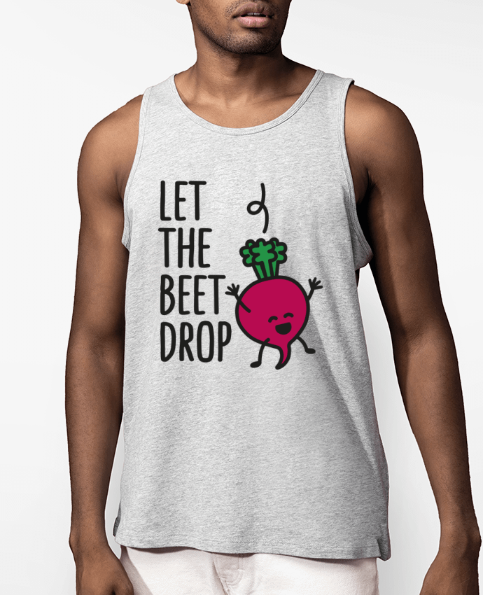 Débardeur Homme Let the beet drop Par LaundryFactory