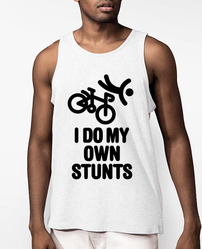 Débardeur Homme I DO MY OWN STUNTS KART Par LaundryFactory