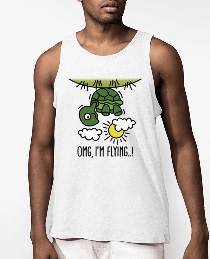 Débardeur Homme OMG IM FLYING Par LaundryFactory
