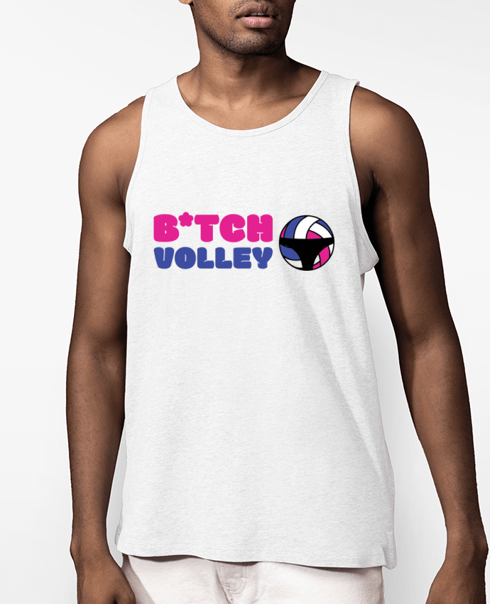 Débardeur Homme B*tch volley Par tunetoo