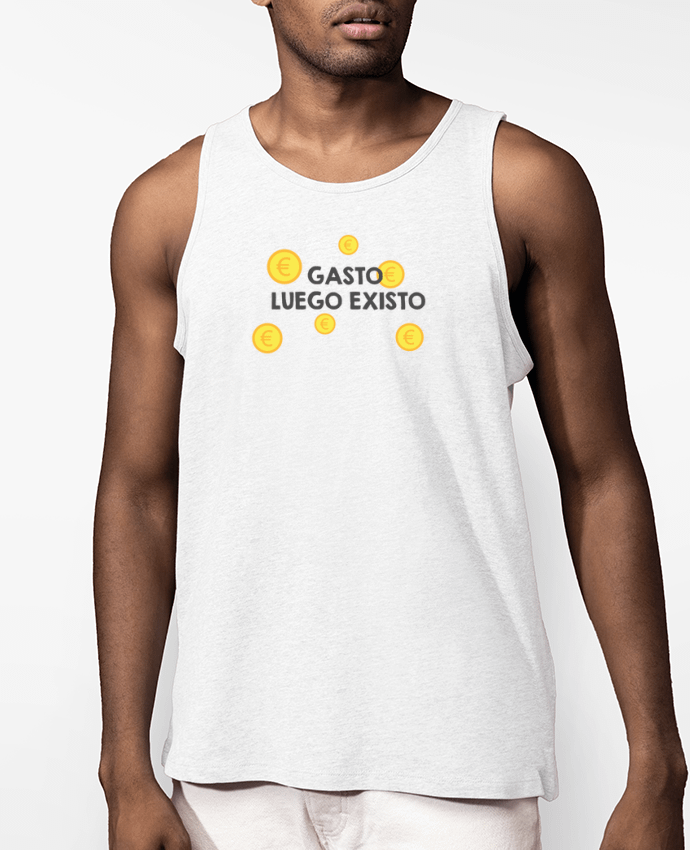 Débardeur Homme Gasto, luego existo Par tunetoo