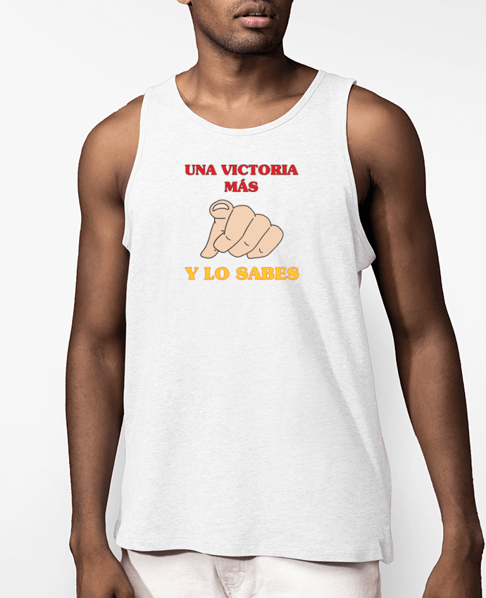 Débardeur Homme Una victoria más y lo sabes Par tunetoo