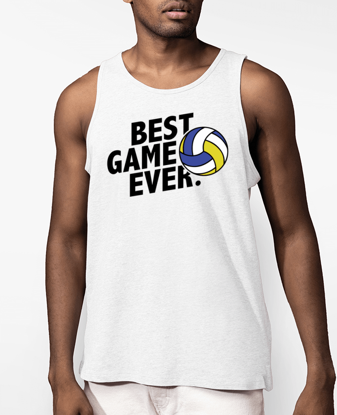 Débardeur Homme BEST GAME EVER Volley Par tunetoo
