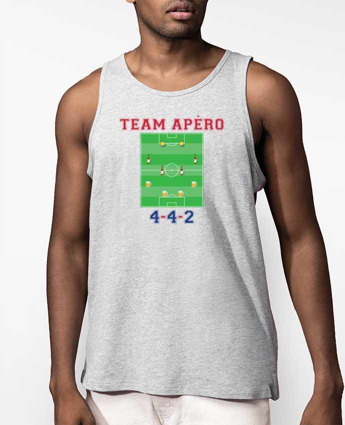 Débardeur Homme Team apéro football Par tunetoo