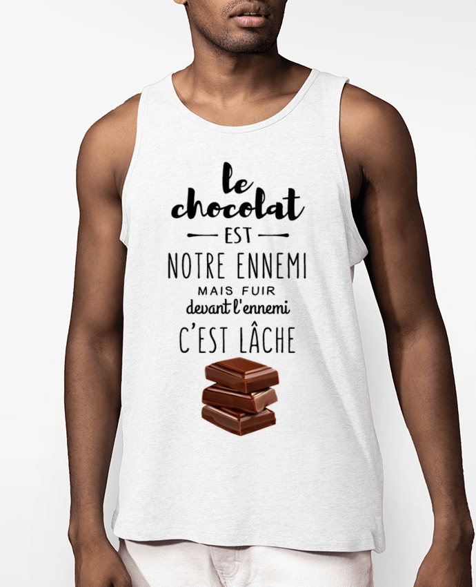 Débardeur Homme chocolat Par DesignMe