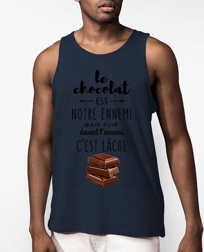 Débardeur Homme chocolat Par DesignMe