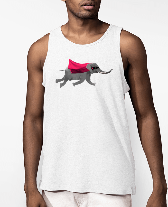 Débardeur Homme Elephant volant Par justsayin