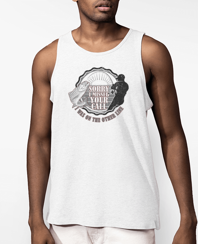 Débardeur Homme Sorry fishing Par Original t-shirt