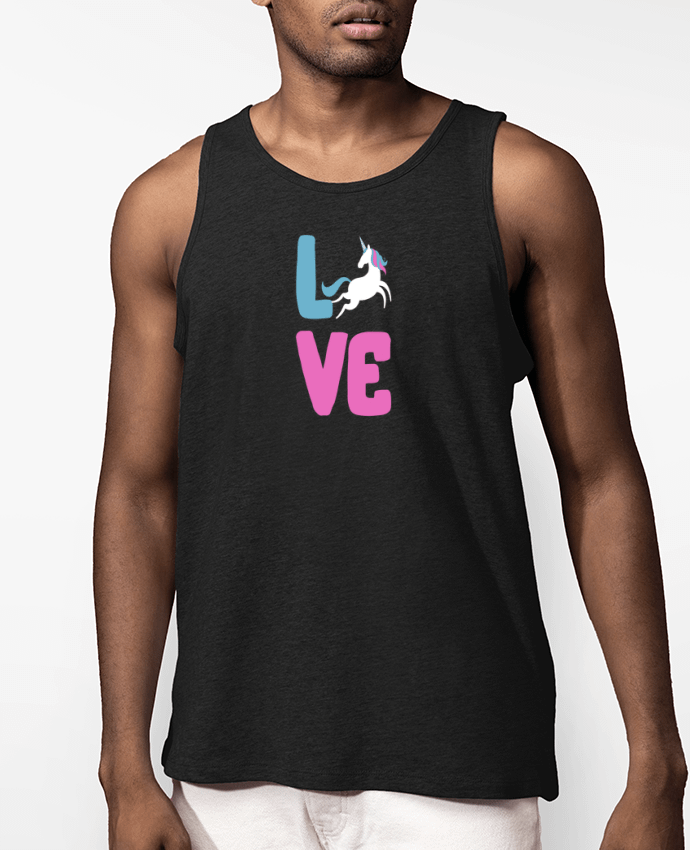 Débardeur Homme Unicorn love Par Original t-shirt