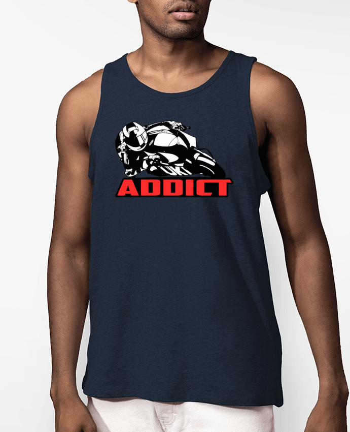 Débardeur Homme Moto addict Par Original t-shirt