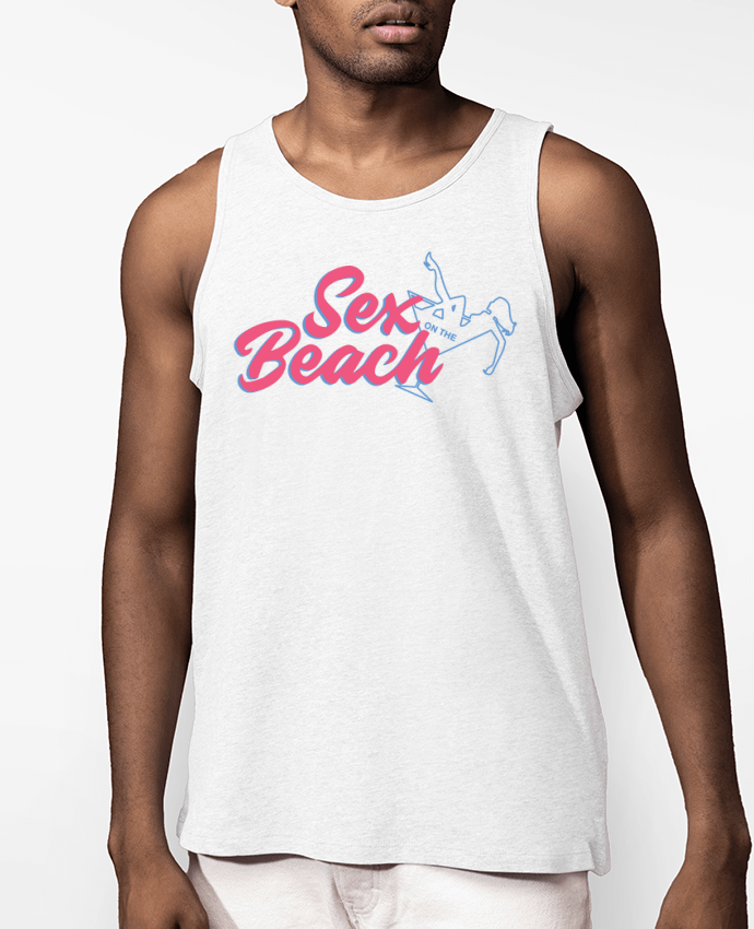Débardeur Homme Sex on the beach cocktail Par tunetoo