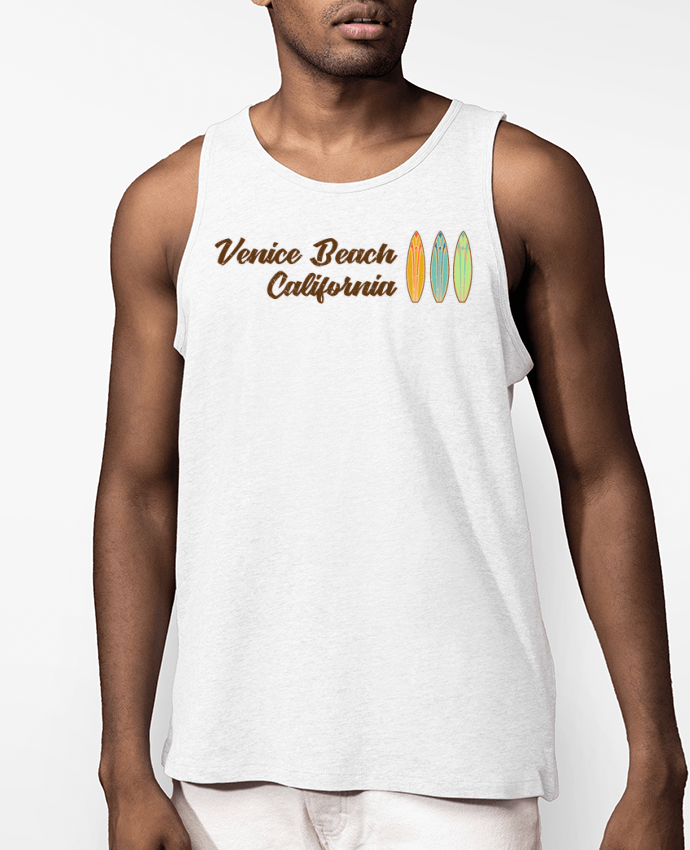 Débardeur Homme Venice Beach Surf Par tunetoo