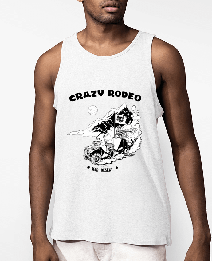 Débardeur Homme Crazy rodéo Par TOMI AX