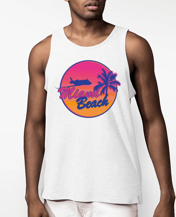 Débardeur Homme miami beach Par Revealyou