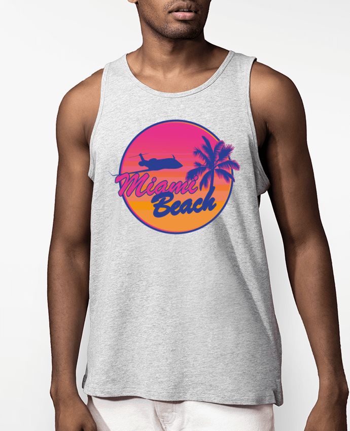 Débardeur Homme miami beach Par Revealyou