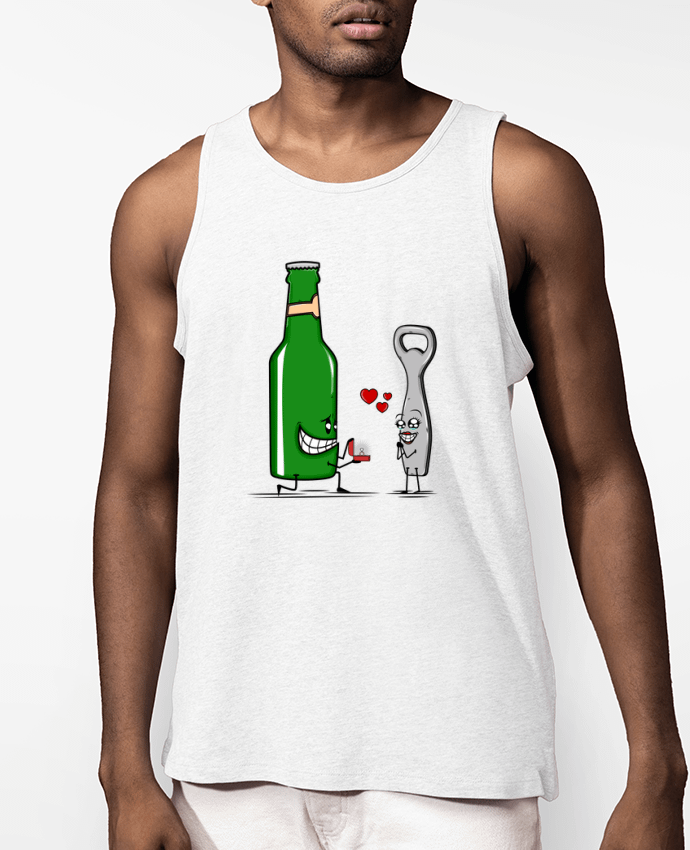 Débardeur Homme BEER ROMANCE Par PTIT MYTHO
