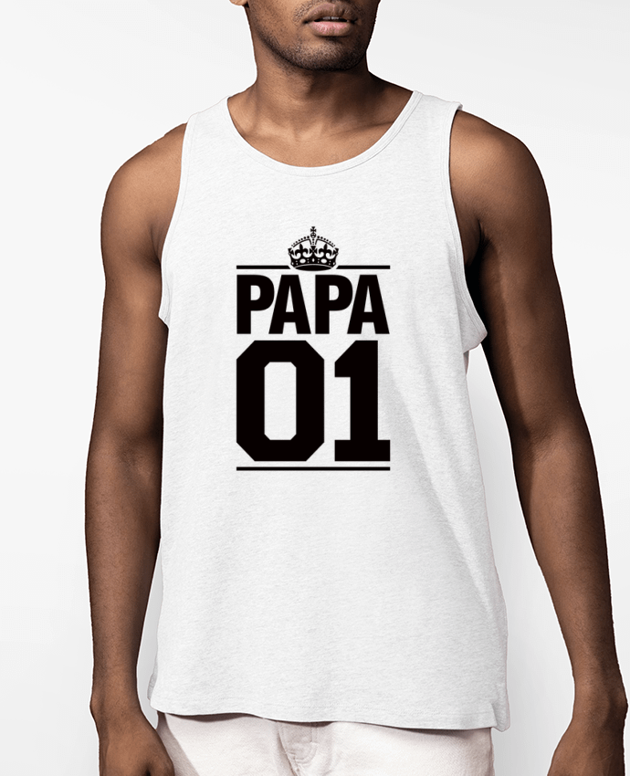 Débardeur Homme Papa 01 Par Freeyourshirt.com