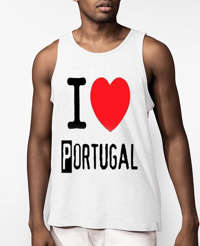Débardeur Homme I Love Portugal Par HumourduPortugal