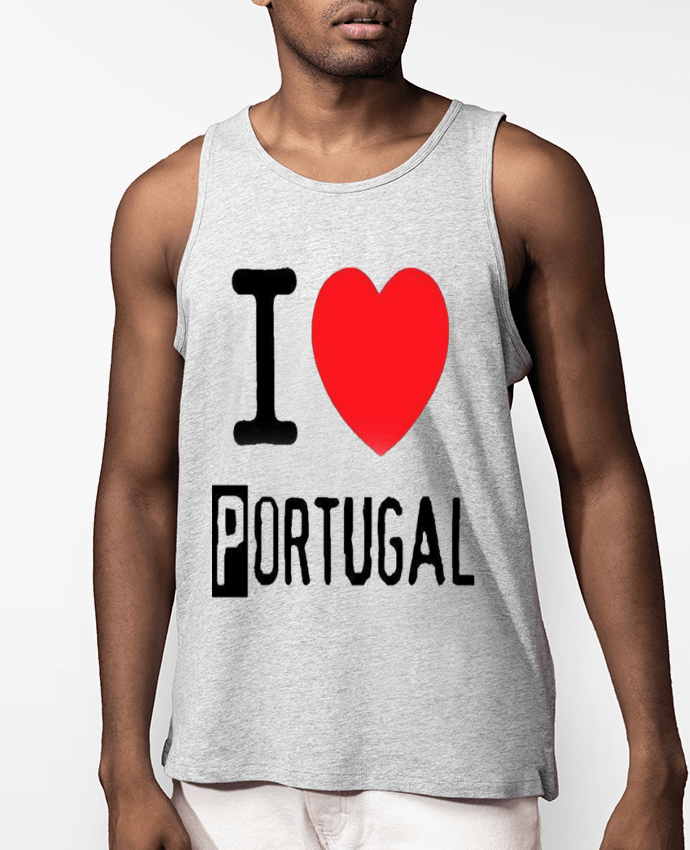 Débardeur Homme I Love Portugal Par HumourduPortugal