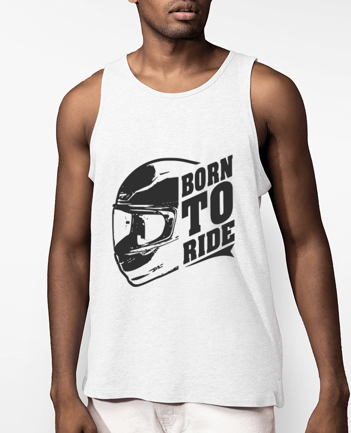 Débardeur Homme BORN TO RIDE Par SG LXXXIII