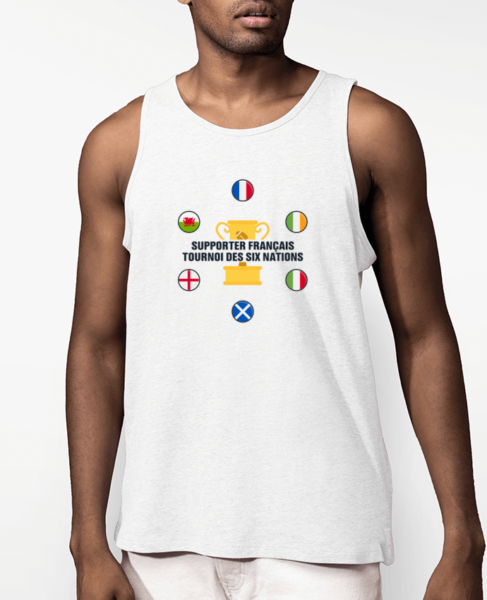 Débardeur Homme Supporter français - Tournoi des six nations Par tunetoo