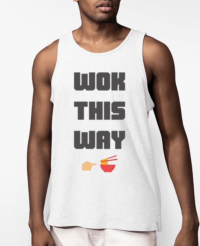 Débardeur Homme Wok this way Par tunetoo