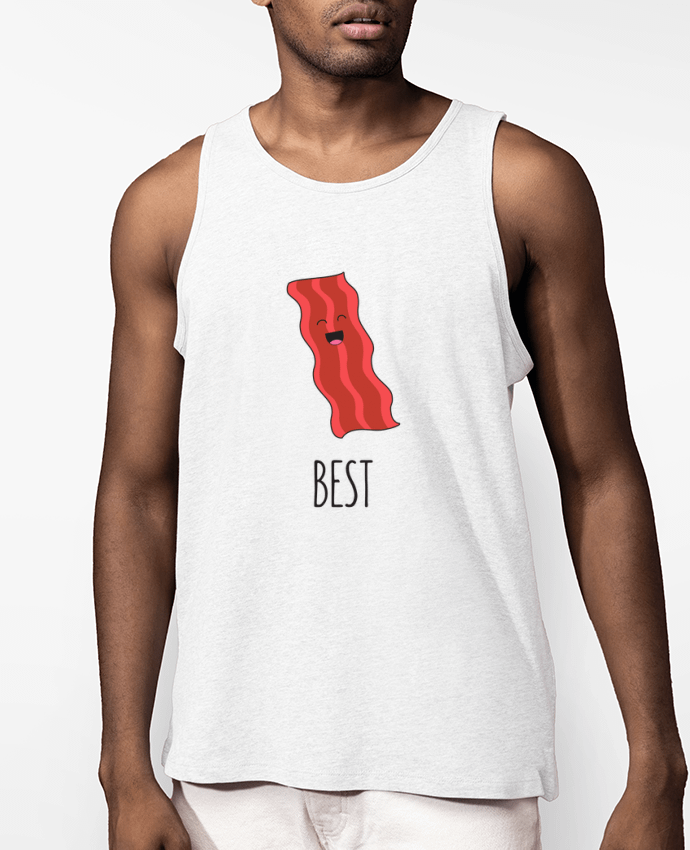 Débardeur Homme BFF - Bacon and egg 1 Par tunetoo